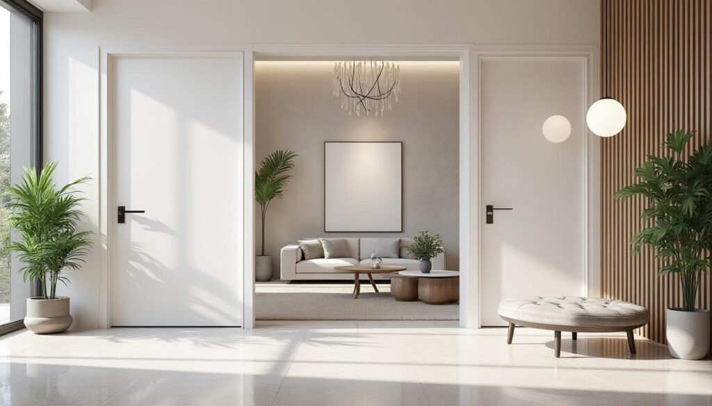 Guía completa sobre las puertas lacadas blancas para embellecer tu hogar en 2025