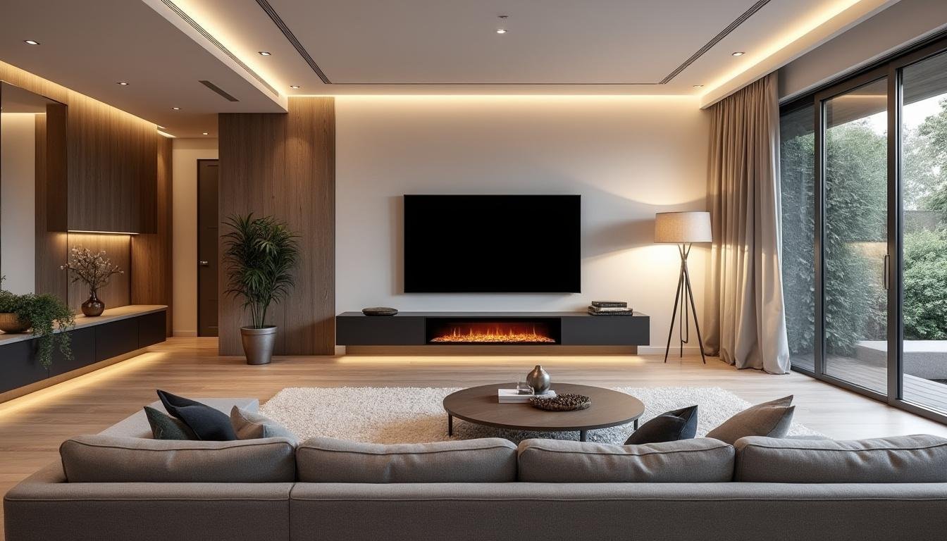 descubre las ventajas de elegir un mueble de tv con chimenea para tu salón en 2025, combinando estilo, comodidad y funcionalidad para crear un ambiente acogedor y moderno.